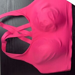 Pink Energy High Support Sports Bra